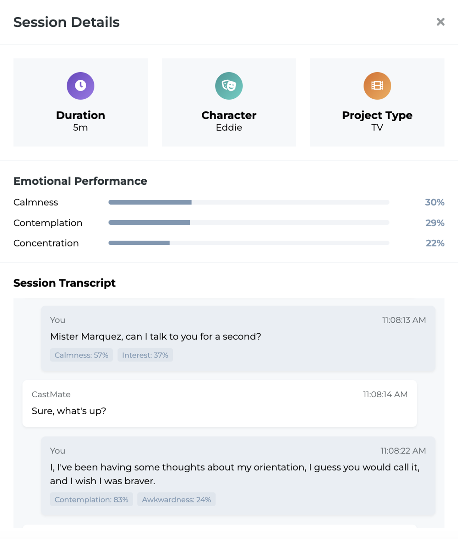 Scene Analysis Interface